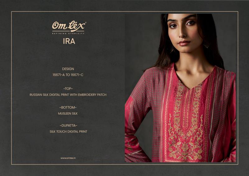 Omtex ira dress material wholesale